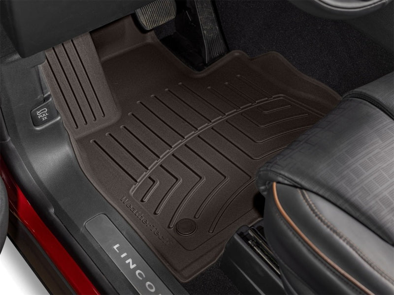WeatherTech 20-25 Lincoln Aviator Front FloorLiner HP - Cocoa