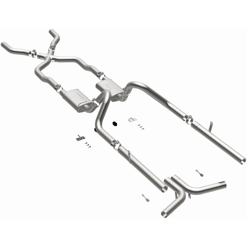 MagnaFlow Sys Cat-Back 55-57 Chevy Bel Air V8 3inch