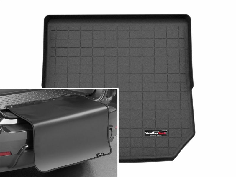 WeatherTech 24-26 Mercedes-Benz AMG GT 43 Coupe Trunk Cargo Liner w/Bumper Protector - Black