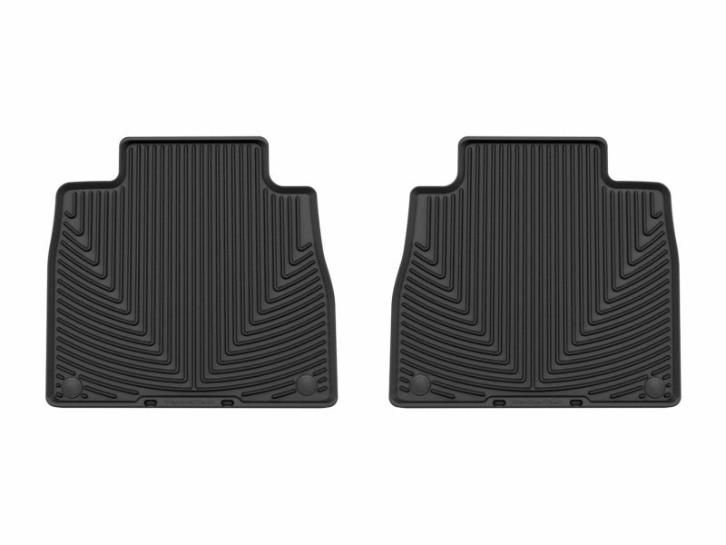 WeatherTech 20-25 Mercedes-Benz AMG GLS 63 SUV 2nd Row Rear All-Weather Floor Mats - Black