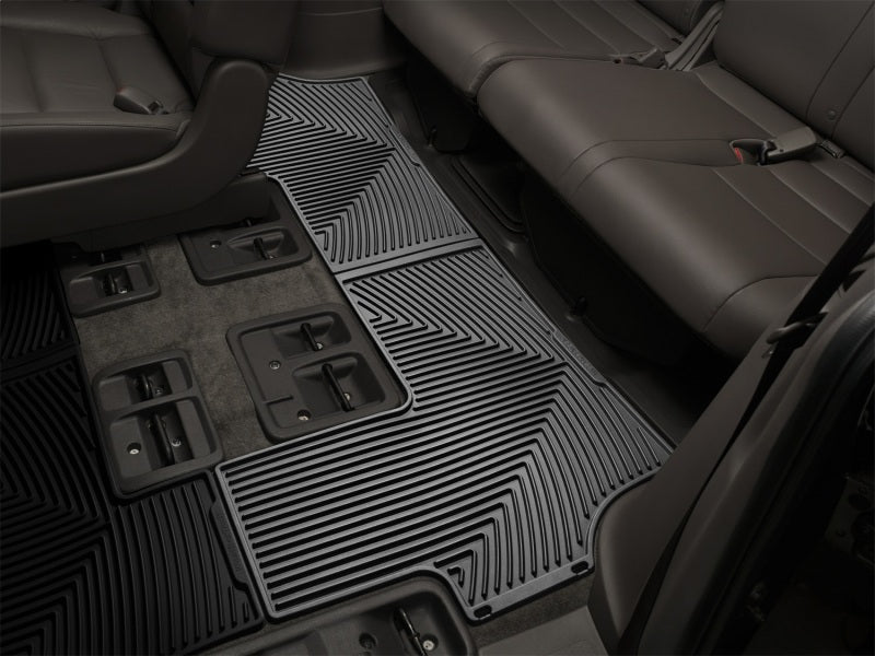 WeatherTech 11+ Honda Odyssey Rear Rubber Mats - Black