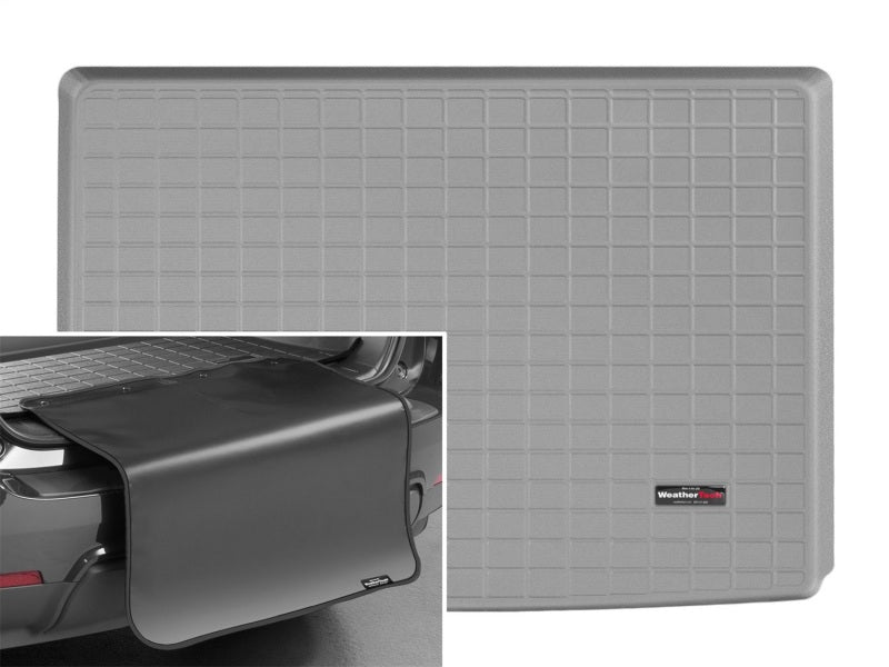 WeatherTech 15+ Cadillac Escalade ESV Cargo Liner w/ Bumper Protector - Grey