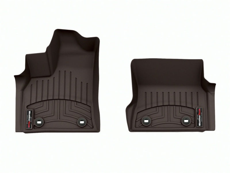WeatherTech 22-23 Lexus LX Front FloorLiner - Cocoa