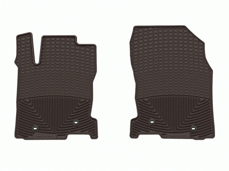 WeatherTech 15-21 Lexus NX (Incl. Hybrid) AZ10 Front Rubber Mats - Cocoa