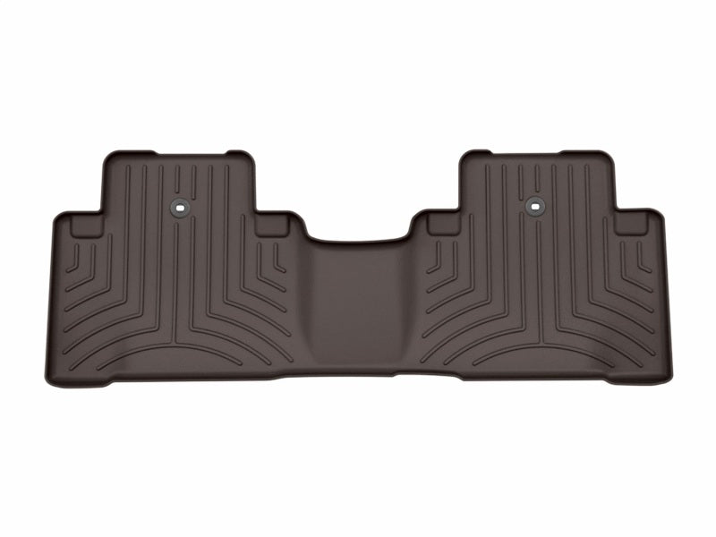 WeatherTech 14-23 Acura MDX 2nd Row Rear FloorLiner HP - Cocoa