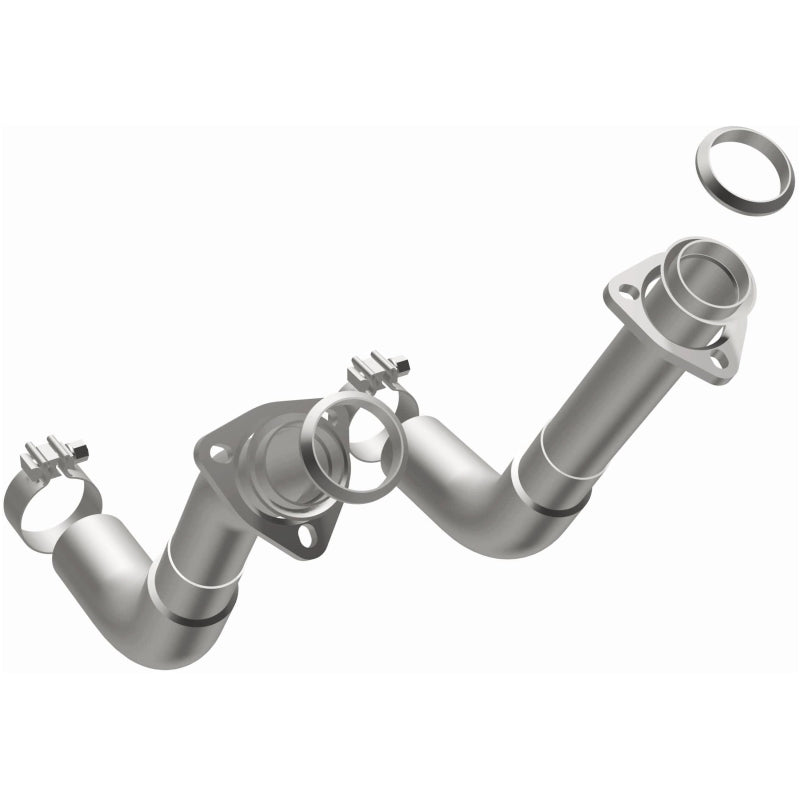 MagnaFlow 66-72 Chevy C10 Pickup V8 2-Piece Front Exhaust Pipe Kit (2in Tubing/Clamps/Inlet Flanges)