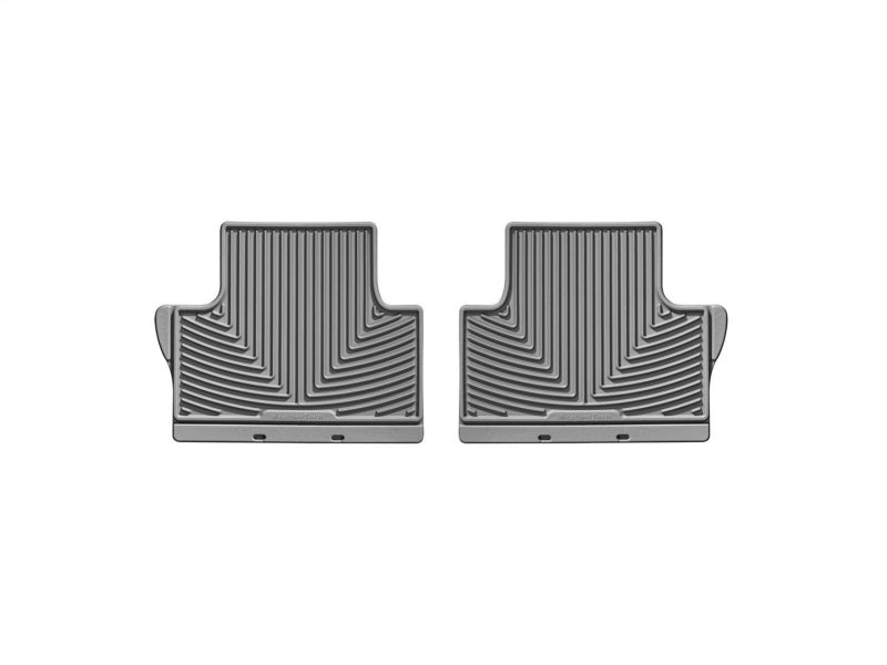 WeatherTech 07+ Volvo S80 Rear Rubber Mats - Grey
