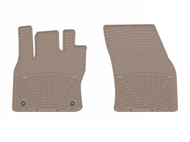 WeatherTech 18-24 Volkswagen Tiguan Front All-Weather Floor Mats - Tan