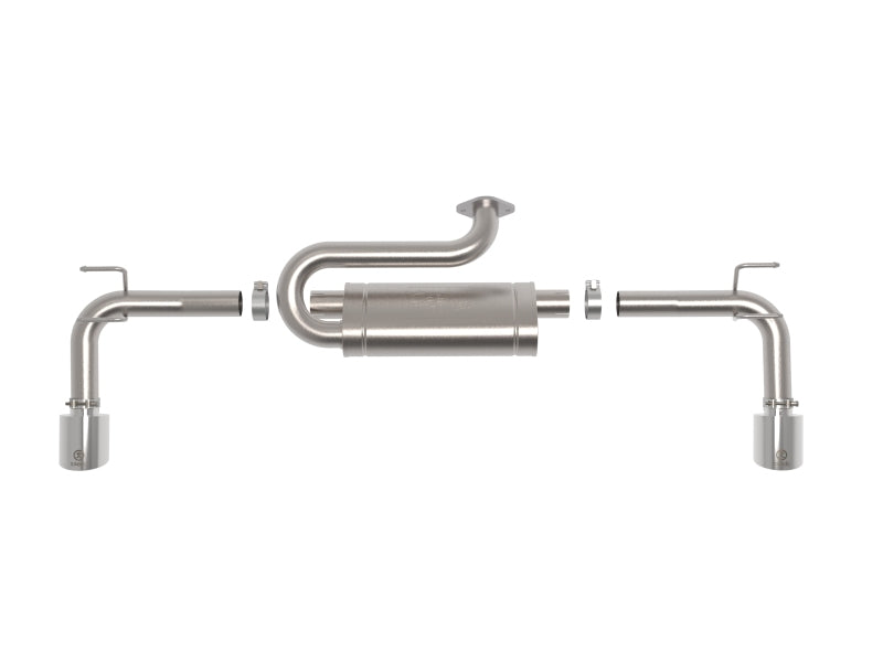 aFe 2023+ Mazda CX-50 Takeda 2.5in 304 SS Axle-Back Exhaust System w/ Polished Tips