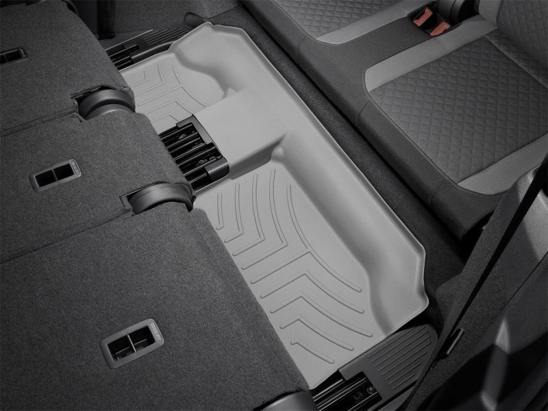 WeatherTech 2018+ Volkswagen Tiguan Rear FloorLiner - Grey (Fits 7 Passenger Models Only)