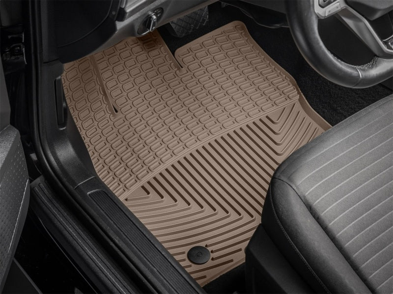 WeatherTech 19-25 Volkswagen Jetta 1st Row Front All-Weather Floor Mats - Tan