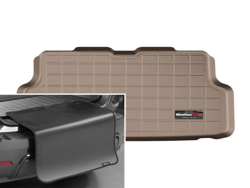 WeatherTech 12-15 Mini Convertible Cargo Liners w/ Bumper Protector - Tan