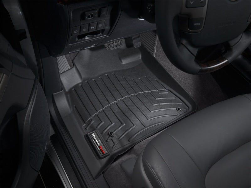WeatherTech 08-13 Lexus LX570 Front FloorLiner - Black
