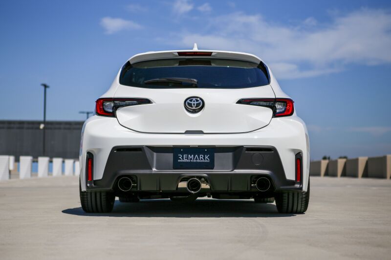 REMARK Cat-Back Exhaust, Toyota GR Corolla, Elite Spec Stainless Center Cover