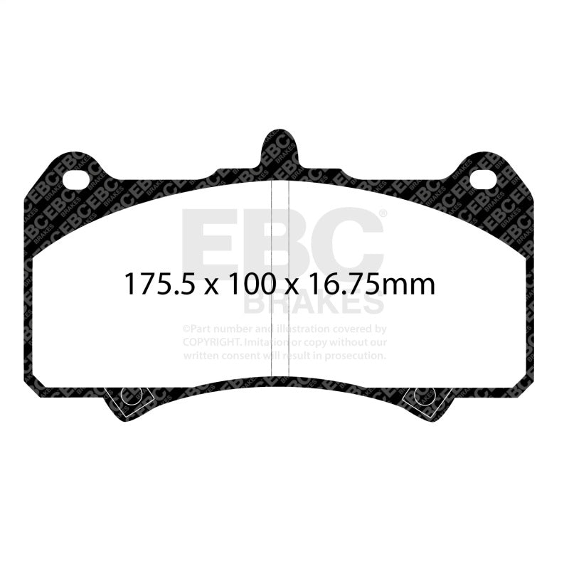 EBC AP Racing CP7555 Caliper Bluestuff Brake Pads