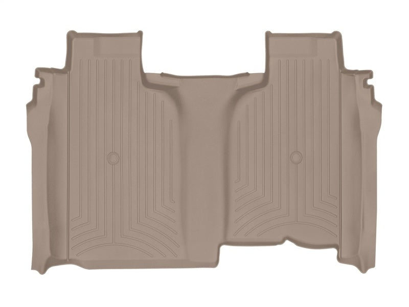 WeatherTech 2019+ Chevrolet Silverado 1500 Rear FloorLiner - Tan