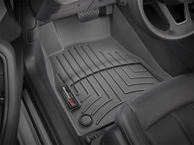 WeatherTech 2017+ Audi A4 Sedan Front FloorLiners - Black