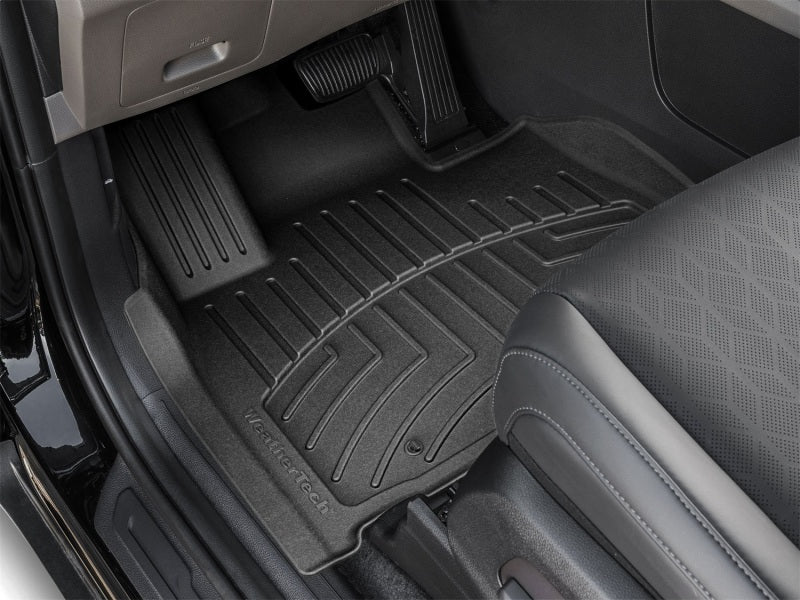 WeatherTech 22-24 Kia Carnival (7 & 8 Passenger) Front FloorLiner HP - Black