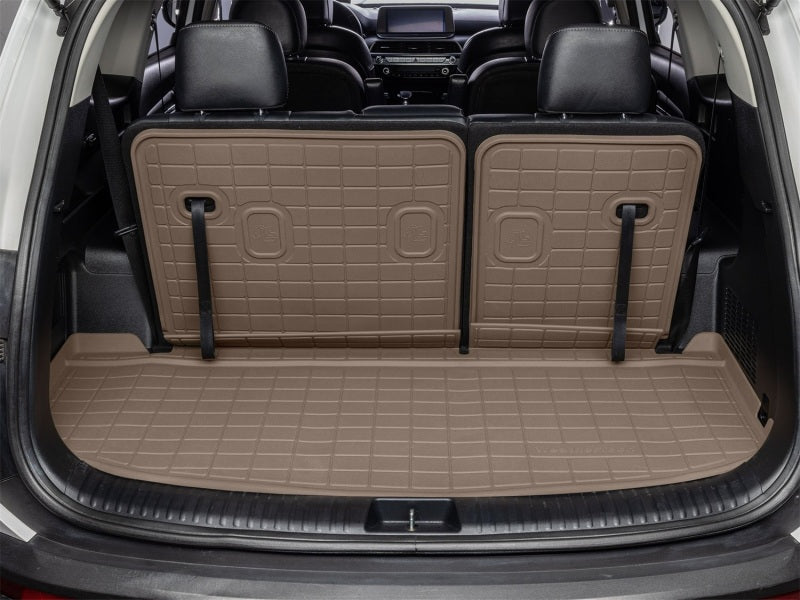 WeatherTech 20-25 Kia Telluride SeatBack Cargo Liners HP - Tan