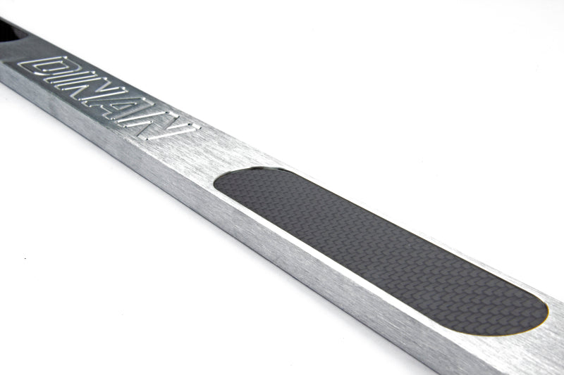Dinan 92-99 BMW 323i/325i/328i/M3 (E36) Brushed Aluminum w/Carbon Inlays Shock Tower Brace - Rear