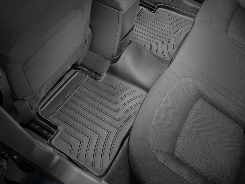 WeatherTech 14+ Nissan Rogue Rear FloorLiners - Black