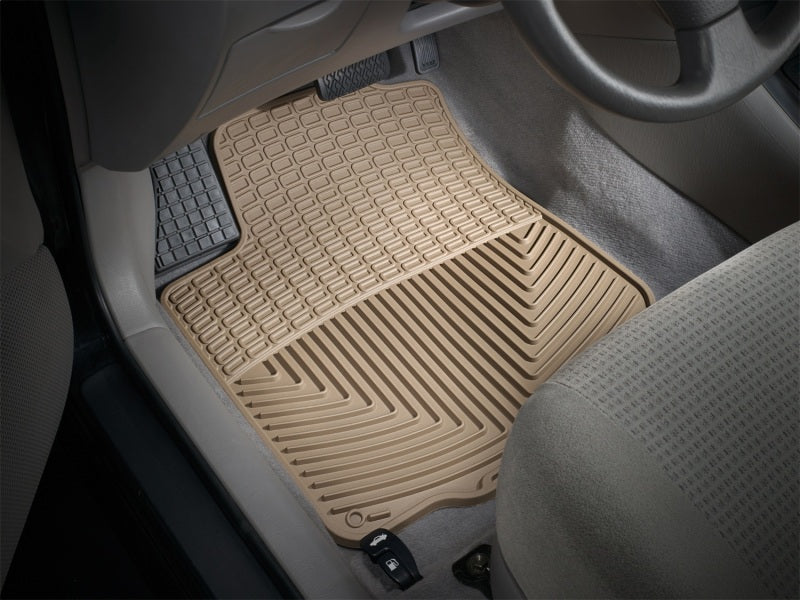 WeatherTech 04 Volkswagen R32 Front Rubber Mats - Tan