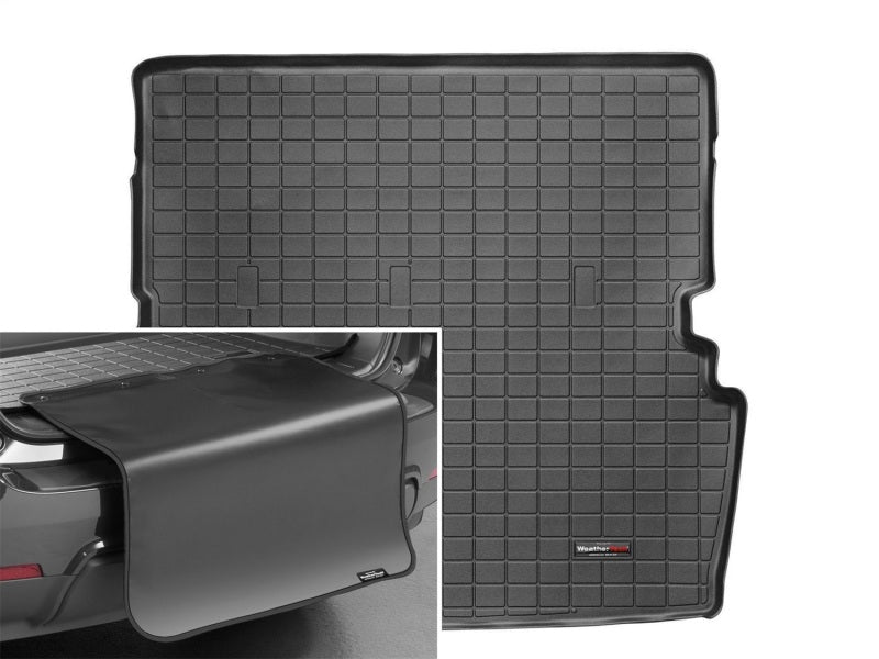 WeatherTech 09-15 Honda Pilot Cargo Liner w/ Bumper Protector - Black