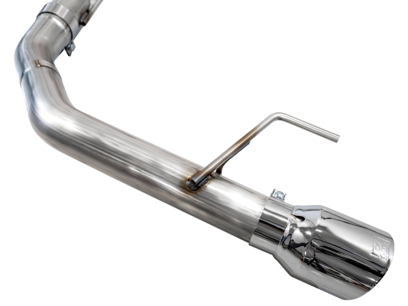 AWE 2024 Ford Mustang GT Fastback S650 RWD Track Edition Cat-Back Exhaust w/ Dual Chrome Silver Tips