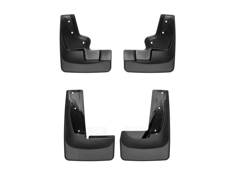 WeatherTech 2019+ Ford Edge No Drill Mudflaps - Black
