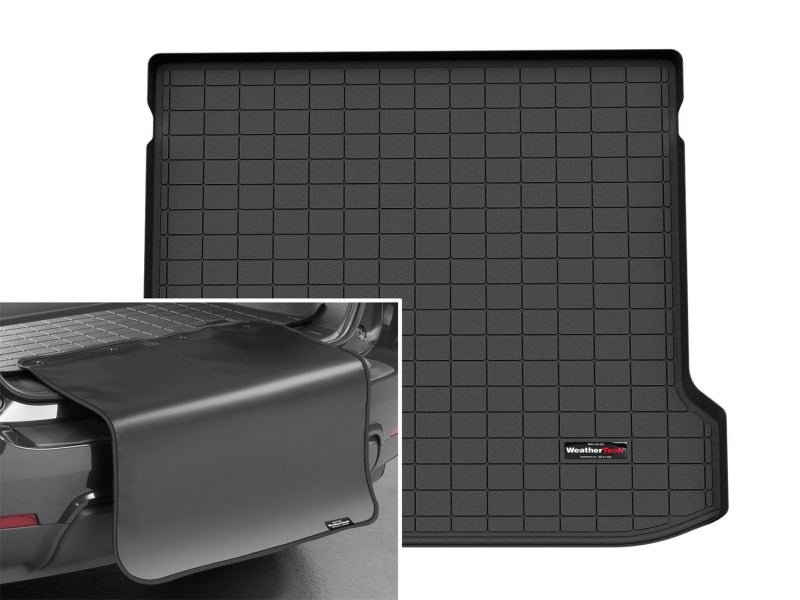 WeatherTech 2022+ Hyundai Ioniq 5 Cargo Liner w/Bumper Protector (Behind 2nd Row Seating) - Black