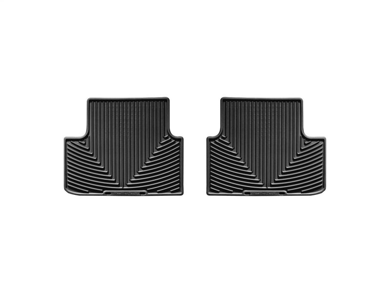 WeatherTech 08-12 Honda Accord Rear Rubber Mats - Black