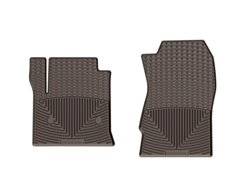 WeatherTech 23-26 BMW X1 28i 1st Row Front All-Weather Floor Mats - Cocoa