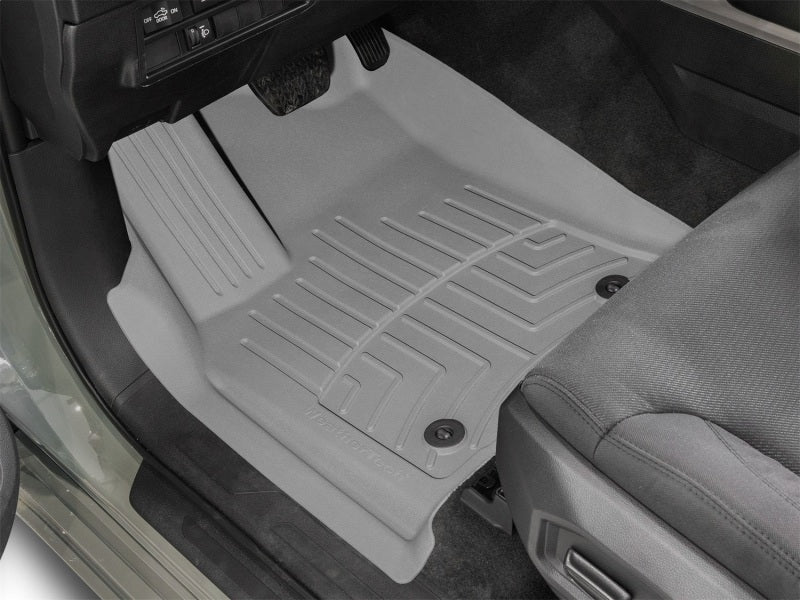 WeatherTech 22-23 Toyota Tundra Crewmax (incl. Hybrid) Front FloorLiner HP - Grey