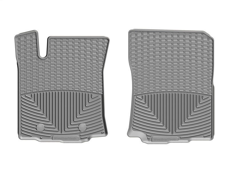 WeatherTech 2016+ Toyota Tacoma Access/Double Cab (A/T Only) Front Rubber Mats - Grey