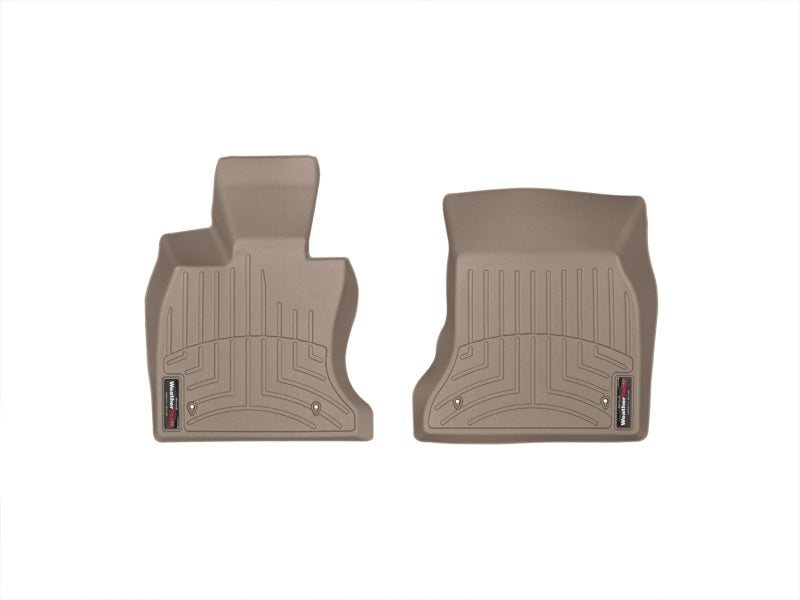 WeatherTech 10+ BMW 5-Series Front FloorLiner - Tan