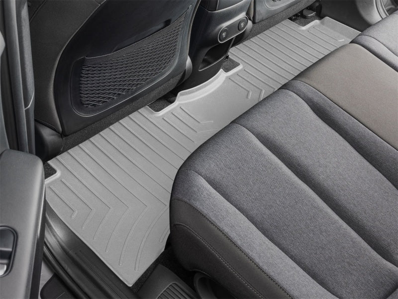 WeatherTech 22-23 Hyundai Ioniq 5 w/Fixed Center Console Rear FloorLiner - Grey
