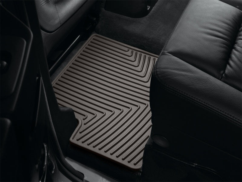 WeatherTech 2002+ Mercedes-Benz G-Class (W463) Rear Rubber Mats - Cocoa