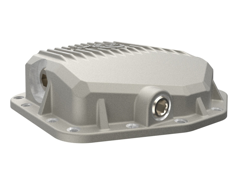 aFe 22-25 Ford Bronco Raptor V6 Rear Diff Cover - Raw w/ Machined Fins