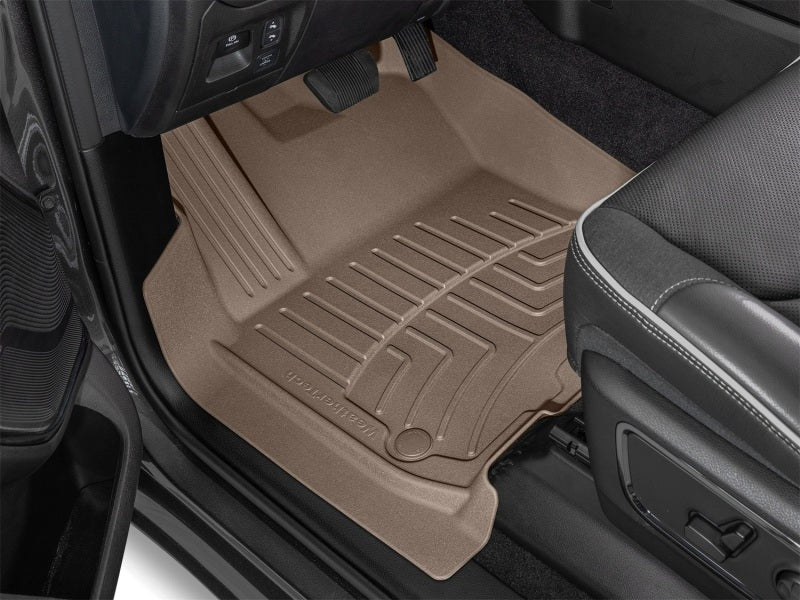 WeatherTech 2025 Dodge RAM 1500 CC/DC Front FloorLiner HP - Tan