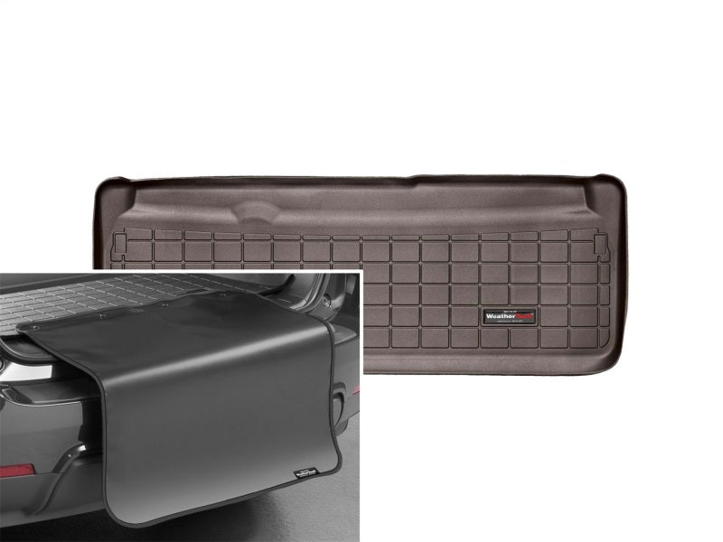 WeatherTech 2011+ Toyota Sienna Cargo With Bumper Protector - Cocoa