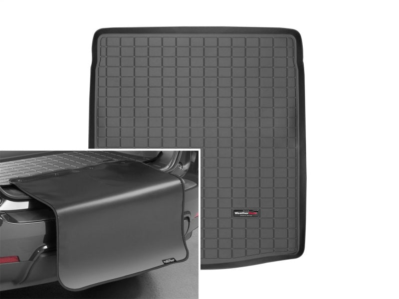 WeatherTech 2014+ Mazda Mazda6 Cargo Liner w/ Bumper Protector - Black