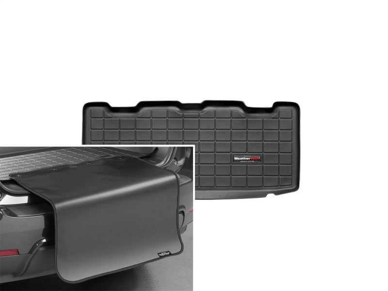 WeatherTech 07-13 Mini Hardtop Cargo Liner w/ Bumper Protector - Black