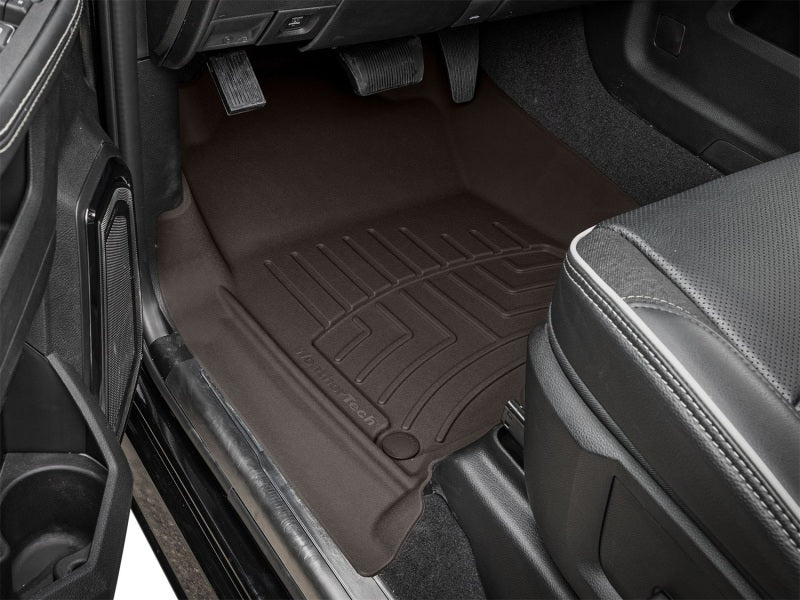 WeatherTech 2019+ Ram 2500/3500 Crew/Mega Cab (No PTO) Front FloorLiner HP - Cocoa