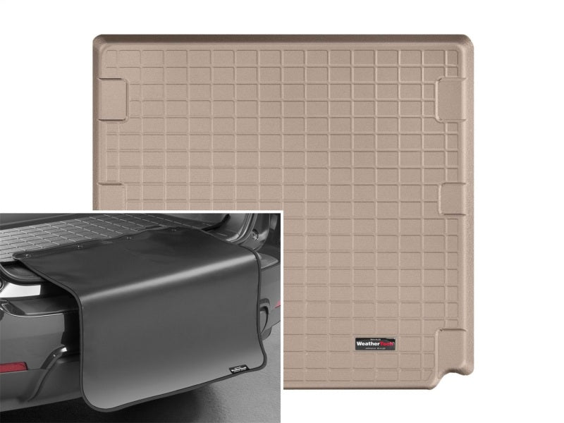 WeatherTech 07-13 BMW X5 Cargo Liner w/ Bumper Protector - Tan