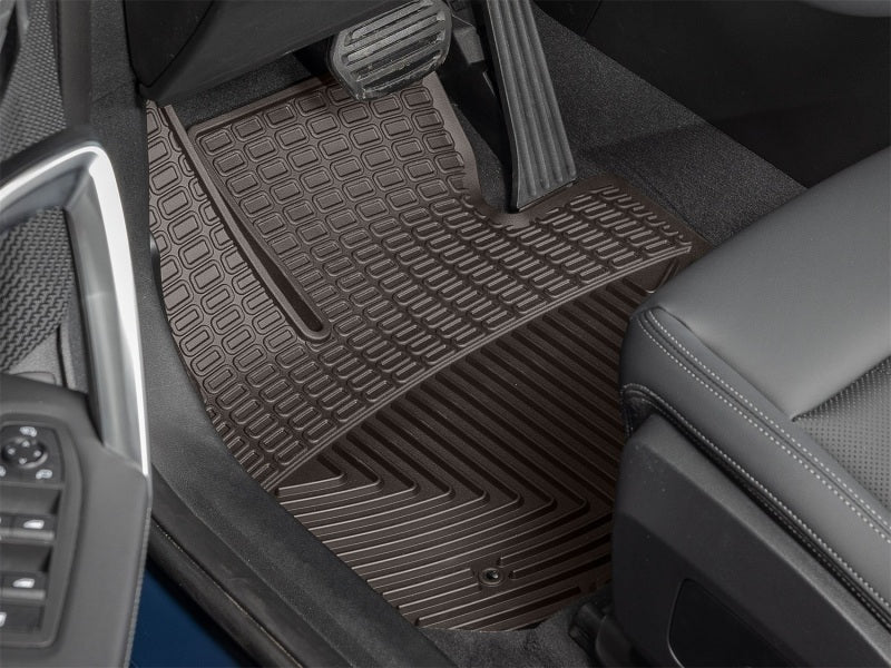 WeatherTech 23-26 BMW X1 28i 1st Row Front All-Weather Floor Mats - Cocoa