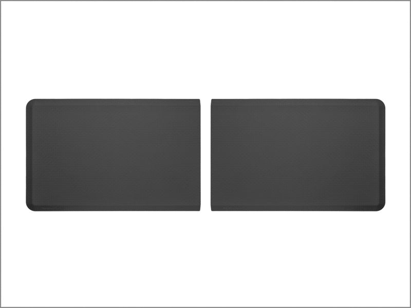 WeatherTech Comfort Mat Connect End Mat 24x36in Woven (2 Qty) - Black