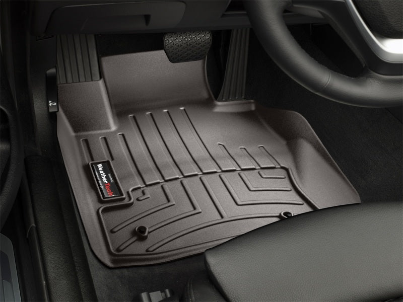 WeatherTech 2014+ BMW 4-Series Front FloorLiner - Cocoa