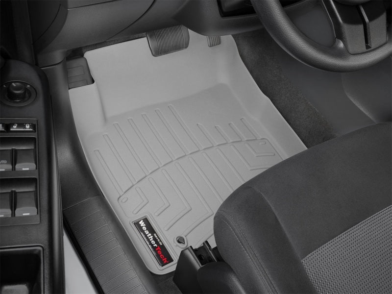 WeatherTech 2017+ Jeep Patriot Front FloorLiner - Grey