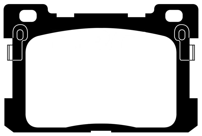 EBC 2017+ Genesis G90 5.0L Ultimax2 Rear Brake Pads