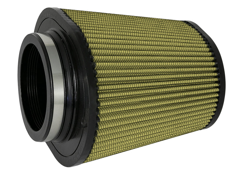 aFe Magnum FLOW Pro GUARD 7 Replacement Air Filter 4.5 F / (9x7.5) B / (6.75 x 5.5) T (Inv) / 9in. H
